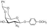 4-Methoxyphenyl 2-Azido-4,6-O-benzylidene-2-deoxy-β-D-galactopyranoside