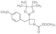 tert-Butyl 3-(4-Methoxybenzyl)-3-(4,4,5,5-tetramethyl-1,3,2-dioxaborolan-2-yl)azetidine-1-carboxylate