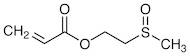 2-(Methylsulfinyl)ethyl Acrylate (stabilized with MEHQ)