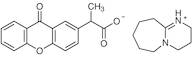 2-(9-Oxoxanthen-2-yl)propionic Acid 1,8-Diazabicyclo[5.4.0]undec-7-ene Salt