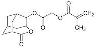2-Oxo-2-[(5-oxo-4-oxatricyclo[4.3.1.1~3,8~]undecan-2-yl)oxy]ethyl Methacrylate