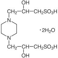 Piperazine-1,4-bis(2-hydroxypropanesulfonic Acid) Dihydrate [Good's buffer component for biological research]