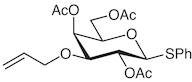 Phenyl 2,4,6-Tri-O-acetyl-3-O-allyl-1-thio-β-D-galactopyranoside