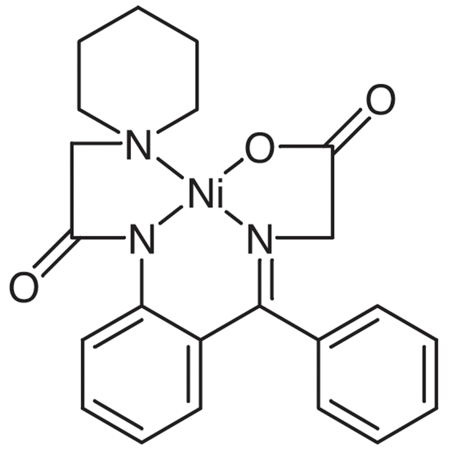 [N-[alpha-[2-(Piperidinoacetamido)phenyl]benzylidene]glycinato]nickel