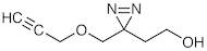 2-[3-[(Prop-2-yn-1-yloxy)methyl]-3H-diazirin-3-yl]ethan-1-ol