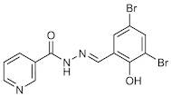 (E)-N'-(3,5-Dibromo-2-hydroxybenzylidene)nicotinohydrazide