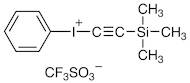 Phenyl[(trimethylsilyl)ethynyl]iodonium Trifluoromethanesulfonate