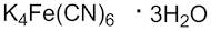 Potassium Hexacyanoferrate(II) Trihydrate