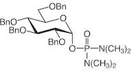 2,3,4,6-Tetra-O-benzyl-α-D-glucopyranosyl N,N,N',N'-Tetramethylphosphorodiamidate (ca. 20% in Benzene)