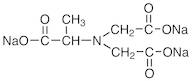 Trisodium N-(1-Carboxylatoethyl)iminodiacetate