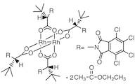 Tetrakis[N-tetrachlorophthaloyl-(S)-tert-leucinato]dirhodium Bis(ethyl Acetate) Adduct