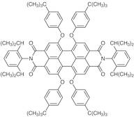 1,6,7,12-Tetrakis(4-tert-butylphenoxy)-N,N'-bis(2,6-diisopropylphenyl)-3,4,9,10-perylenetetracarboxylic Diimide