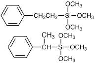 Trimethoxy(phenylethyl)silane (mixture of 1-phenylethyl- and 2-phenylethyl-)