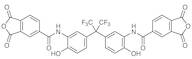 N,N'-[(Perfluoropropane-2,2-diyl)bis(6-hydroxy-3,1-phenylene)]bis(1,3-dioxo-1,3-dihydroisobenzofuran-5-carboxamide)