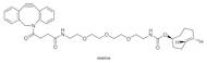 TCO-PEG3-DBCO equatorial isomer