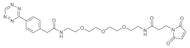 Tetrazine-amido-PEG3-Maleimide