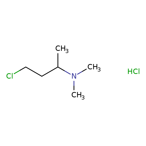 4 Chloro N N Dimethyl 2 Butanamine Hydrochloride 3d Fc