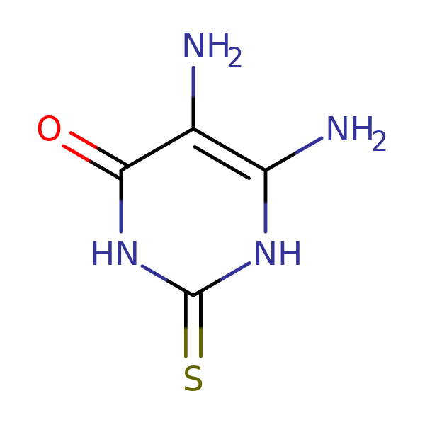 4,5-Diamino-6-hydroxy-2-mercapto pyrimidine
