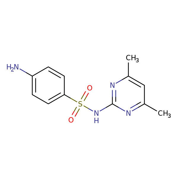 Sulfadimidine 57 68 1 3d Fs29663 Cymit Química Sl