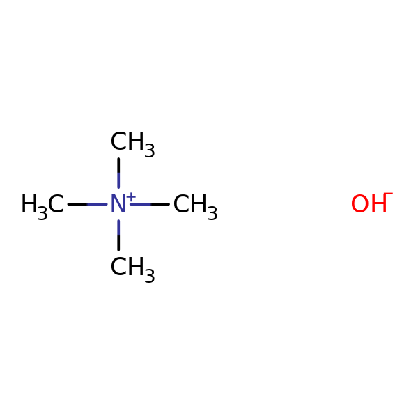 Tetramethylammonium Hydroxide 25 Aqueous Solution 3d Ft47018 5733