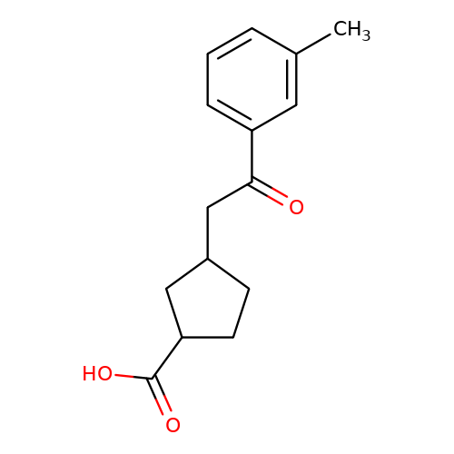 CAS: 733740-25-5 - (1R,3S)-3-[2-(m-tolyl)-2-oxo-ethyl]cyclopentane 