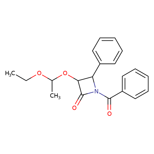 (3R,4S)-1-Benzoyl-3-[(triethylsily)oxy]-4-phenyl-2-azetidinone 3D-IFA06661