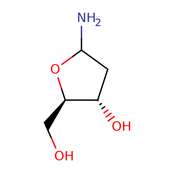 1-Amino-2-deoxy-D-ribose 3D-MA04068 | CymitQuimica