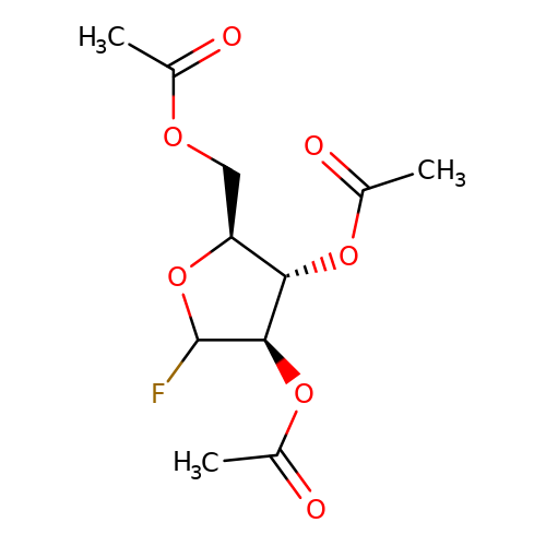 2,3,5-Tri-O-acetyl-L-arabinofuranosyl fluoride 3D-MT15417