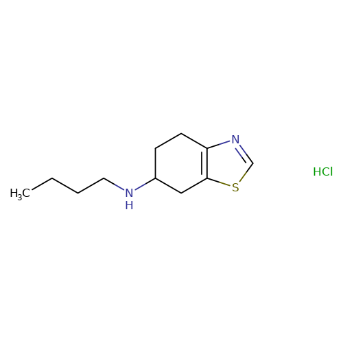 n-butyl-4-5-6-7-tetrahydro-1-3-benzothiazol-6-amine-hydrochloride-3d