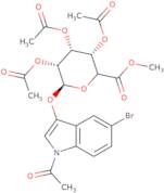 N-Acetyl-5-bromo-3-indoxyl-2,3,4-tri-O-acetyl-beta-D-glucuronic acid methyl ester