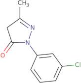 1-(3-Chlorophenyl)-3-methyl-4,5-dihydro-1H-pyrazol-5-one