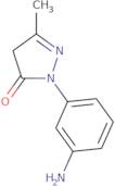 1-(3-Aminophenyl)-3-methyl-1H-pyrazol-5(4H)-one