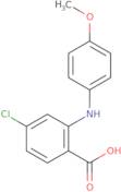 4-Chloro-2-(4-methoxyanilino)benzoic acid