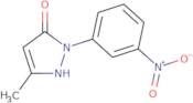 5-Methyl-2-(3-nitrophenyl)-1H-pyrazol-3(2H)-one