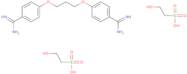 4-[3-(4-Carbamimidoylphenoxy)propoxy]benzenecarboximidamide,2-hydroxyethanesulfonic acid