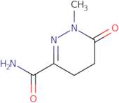 1-Methyl-6-oxo-1,4,5,6-tetrahydropyridazine-3-carboxamide