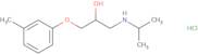 [2-Hydroxy-3-(3-methylphenoxy)propyl](propan-2-yl)amine hydrochloride