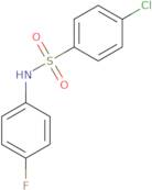 4-Chloro-N-(4-fluorophenyl)benzenesulfonamide