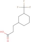 3-[3-(Trifluoromethyl)cyclohexyl]propanoicacid