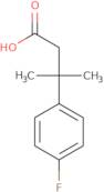 3-(4-Fluorophenyl)-3-methylbutanoic acid