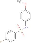 4-Fluoro-N-(4-methoxyphenyl)benzene-1-sulfonamide