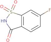 6-Fluoro-2,3-dihydro-1,2-benzothiazole-1,1,3-trione