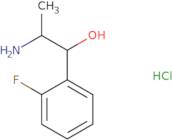 2-Amino-1-(2-fluorophenyl)propan-1-ol hydrochloride