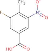 3-Fluoro-4-methyl-5-nitrobenzoic acid