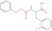 2-([(Benzyloxy)carbonyl]amino)-3-(2-fluorophenyl)propanoic acid