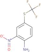 2-Nitro-4-((trifluoromethyl)thio)aniline