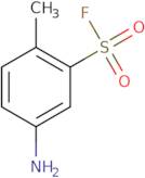 5-Amino-2-methylbenzene-1-sulfonyl fluoride