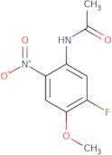 N-(5-fluoro-4-methoxy-2-nitrophenyl)acetamide