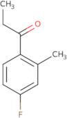 1-(4-Fluoro-2-methyl-phenyl)-propan-1-one