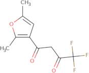 1-(2,5-Dimethylfuran-3-yl)-4,4,4-trifluorobutane-1,3-dione